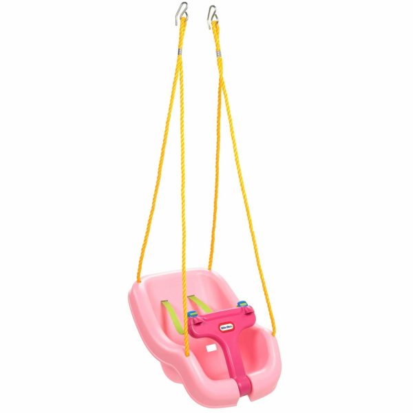 Swing Sets And Swings | 2-In-1 Snug ‘N Secure™ Swing – Pink Active Play Little Tikes