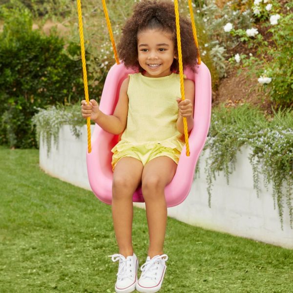 Swing Sets And Swings | 2-In-1 Snug ‘N Secure™ Swing – Pink Active Play Little Tikes