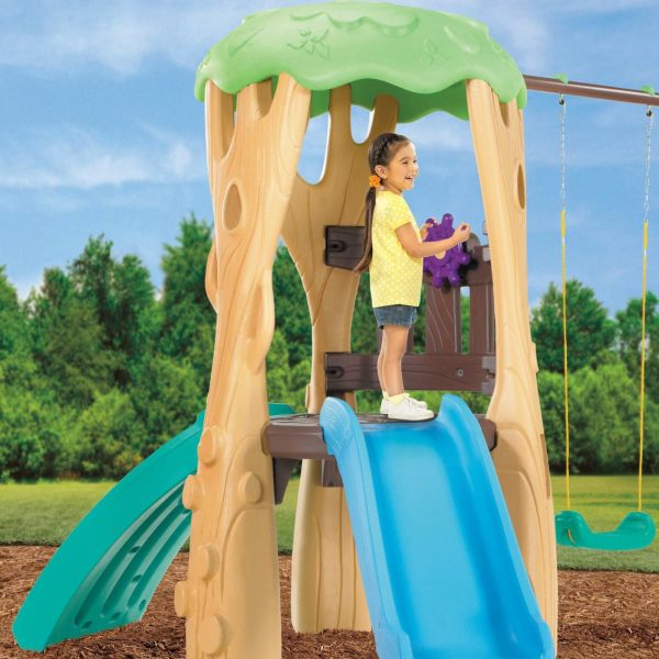 Swing Sets And Swings | Tree House Swing Set Active Play Little Tikes