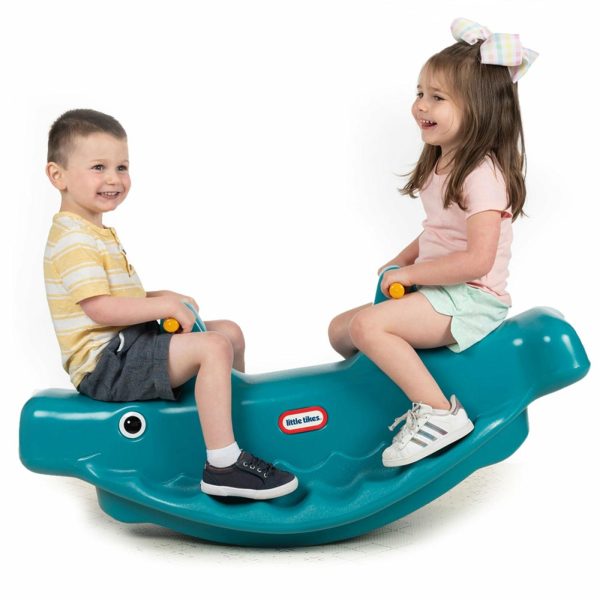 Teeter Totters | Whale Teeter Totter – Blue Ride-Ons Little Tikes