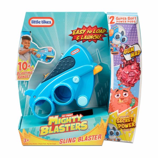 Toy Blasters | My First Might Blasters™ – Sling Blaster Active Play Little Tikes