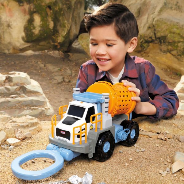 Toy Trucks And Vehicles | Big Adventures™ Metal Detector Mining Truck Preschool Toys Little Tikes