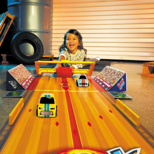 Toy Trucks And Vehicles | Crazy Fast™ 3-In-1 Rollin’ Bowlin’ Racin’ Playset Preschool Toys Little Tikes