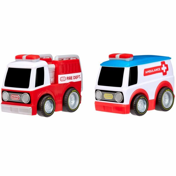 Toy Trucks And Vehicles | Crazy Fast™ Cars 2-Pack- Racin’ Responders Preschool Toys Little Tikes