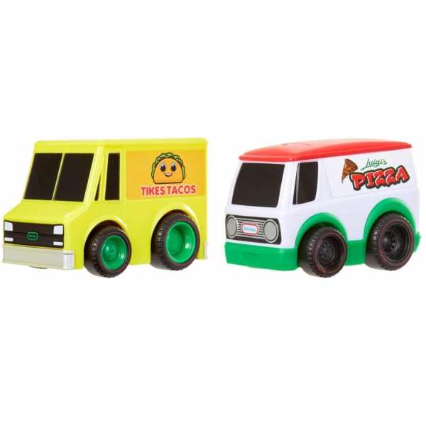 Toy Trucks And Vehicles | Crazy Fast™ Cars 2-Pack Series 2 – Dine Dashers Preschool Toys Little Tikes