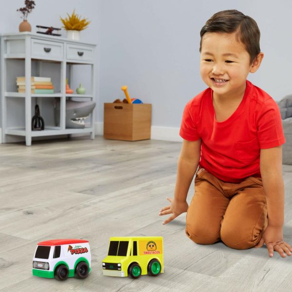 Toy Trucks And Vehicles | Crazy Fast™ Cars 2-Pack Series 2 – Dine Dashers Preschool Toys Little Tikes