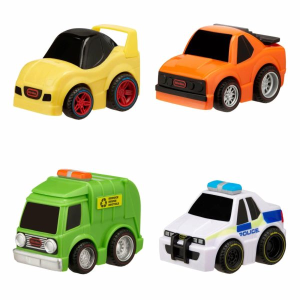 Toy Trucks And Vehicles | Crazy Fast™ Cars 4-Pack Series 5 Preschool Toys Little Tikes