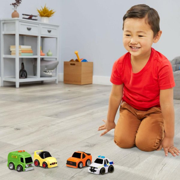 Toy Trucks And Vehicles | Crazy Fast™ Cars 4-Pack Series 5 Preschool Toys Little Tikes