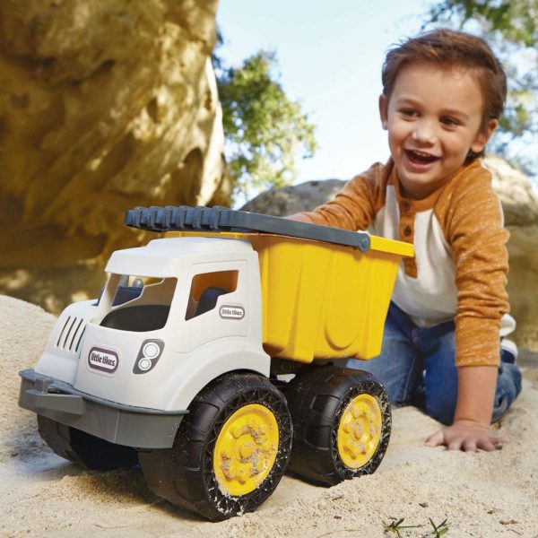 Toy Trucks And Vehicles | Dirt Diggers™ 2-In-1 Haulers Dump Truck – Yellow Preschool Toys Little Tikes