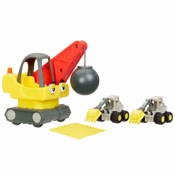 Toy Trucks And Vehicles | Let’S Go Cozy Coupe™ 3Pk Construction Vehicles Preschool Toys Little Tikes