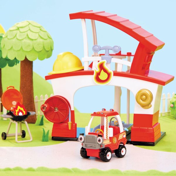 Toy Trucks And Vehicles | Let’S Go Cozy Coupe™ Fire Station Preschool Toys Little Tikes