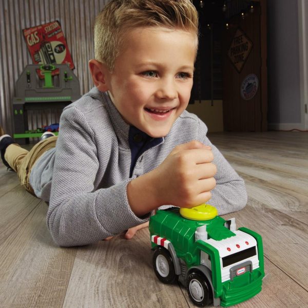 Toy Trucks And Vehicles | Slammin’ Racers™ Scrapyard Derby Preschool Toys Little Tikes