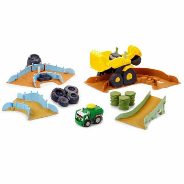 Toy Trucks And Vehicles | Slammin’ Racers™ Scrapyard Derby Preschool Toys Little Tikes