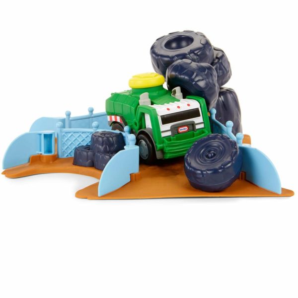 Toy Trucks And Vehicles | Slammin’ Racers™ Scrapyard Derby Preschool Toys Little Tikes