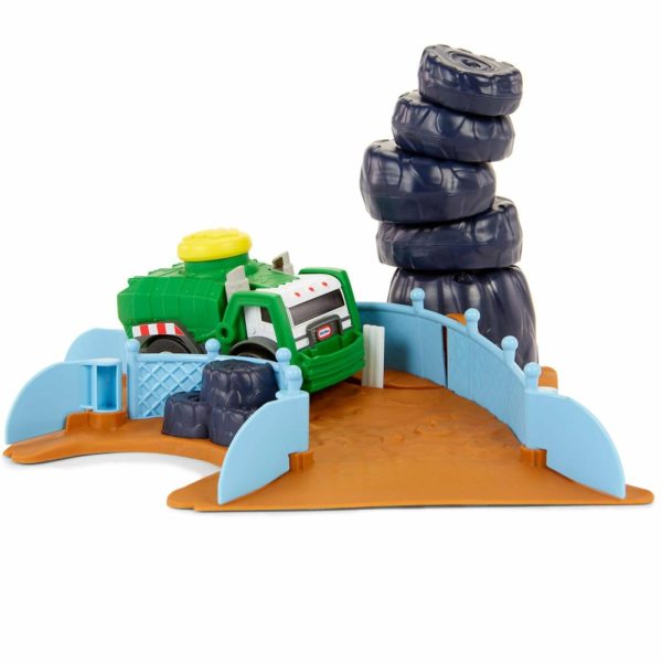 Toy Trucks And Vehicles | Slammin’ Racers™ Scrapyard Derby Preschool Toys Little Tikes