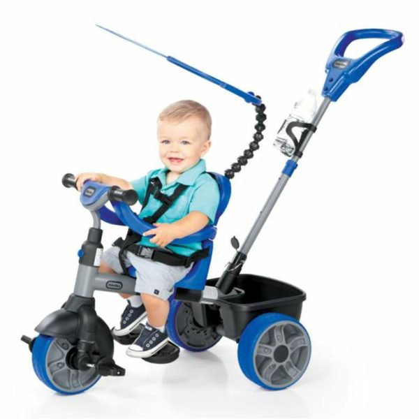 Trikes | 4-In-1 Basic Edition Trike-Blue Ride-Ons Little Tikes