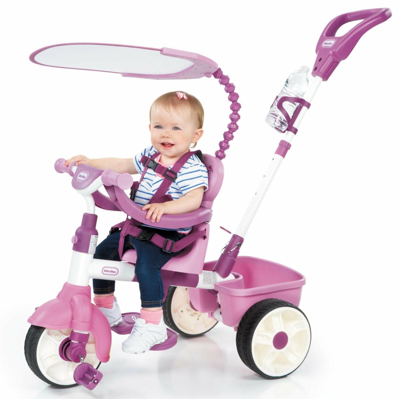 Trikes | 4-In-1 Basic Edition Trike – Pink