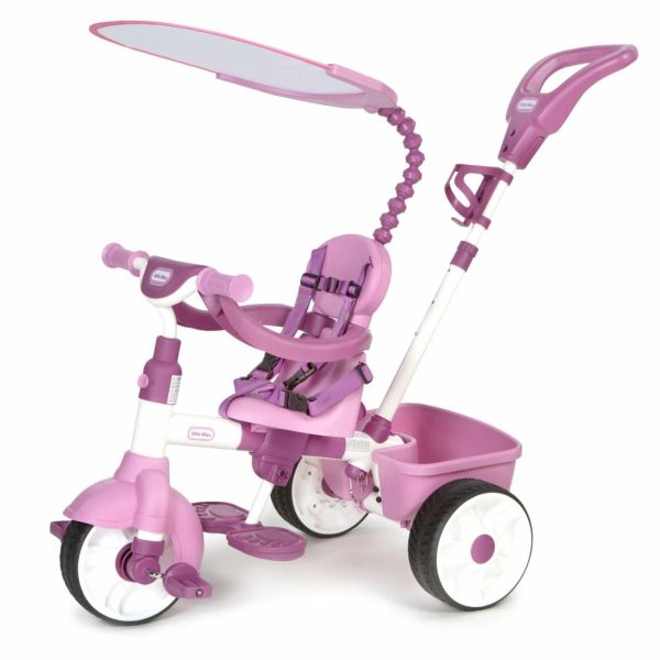 Trikes | 4-In-1 Basic Edition Trike – Pink Ride-Ons Little Tikes