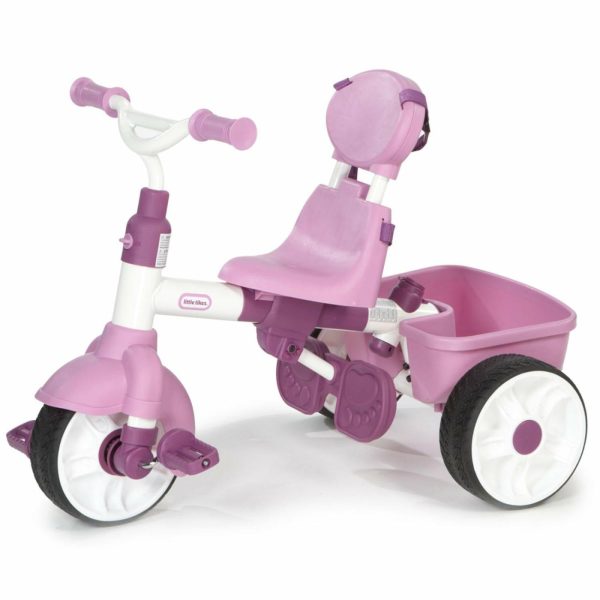 Trikes | 4-In-1 Basic Edition Trike – Pink Ride-Ons Little Tikes