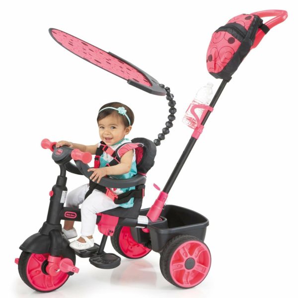 Trikes | 4-In-1 Trike Deluxe Edition – Neon Pink Ride-Ons Little Tikes