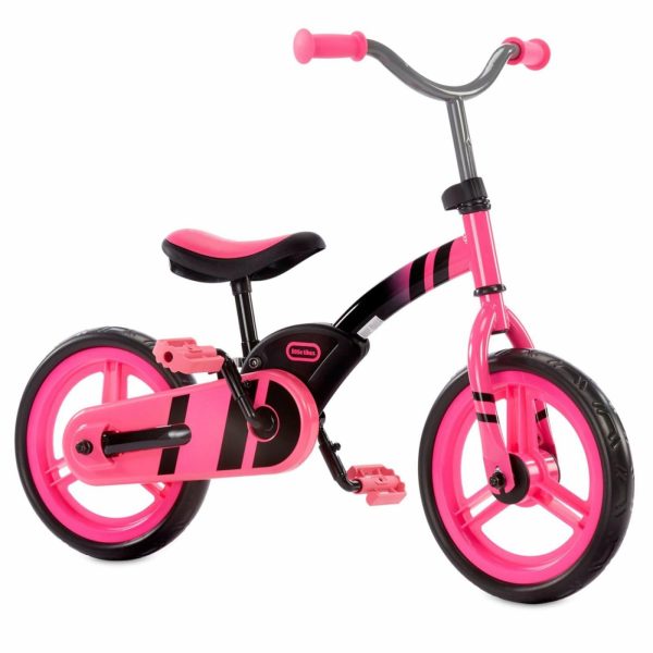 Trikes | My First Balance-To-Pedal Bike™ – Pink Ride-Ons Little Tikes