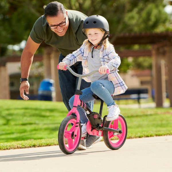 Trikes | My First Balance-To-Pedal Bike™ – Pink Ride-Ons Little Tikes