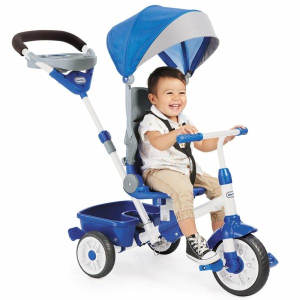 Trikes | Perfect Fit™ 4-In-1 Trike – Blue Ride-Ons Little Tikes