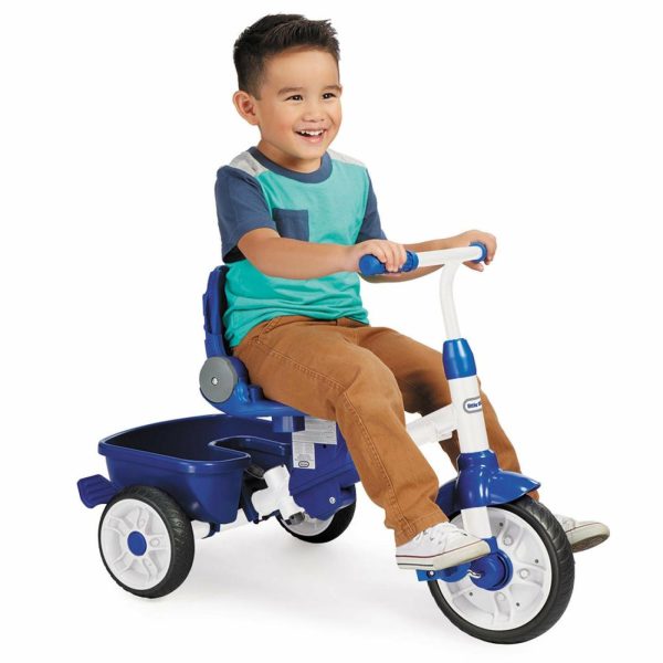 Trikes | Perfect Fit™ 4-In-1 Trike – Blue Ride-Ons Little Tikes