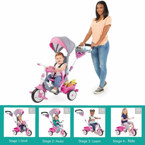 Trikes | Perfect Fit™ 4-In-1-Trike – Pink Ride-Ons Little Tikes